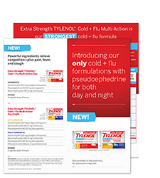 Extra Strength TYLENOL® Cold + Flu Multi-Action Brochure